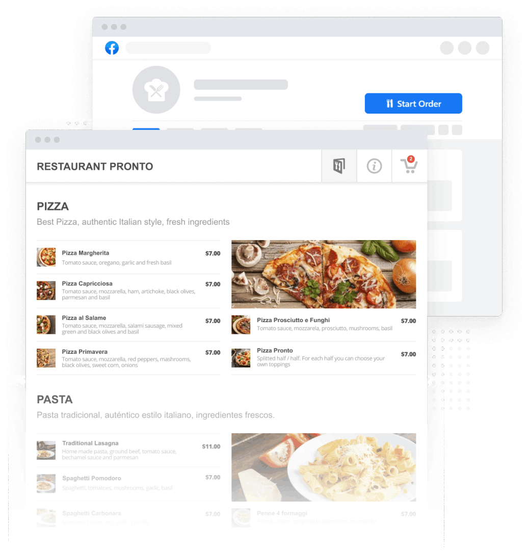 Restaurant Web Services